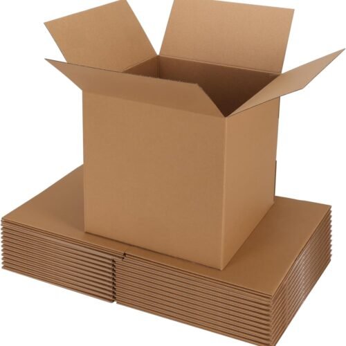 Kraft Corrugated Shipping Boxes Small Size