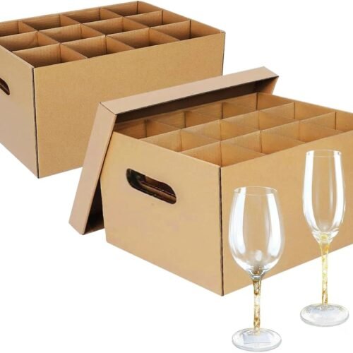 Moving Boxes for Glassware and Dishware Small Size